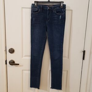 Joe's Jeans distressed raw hem size 27